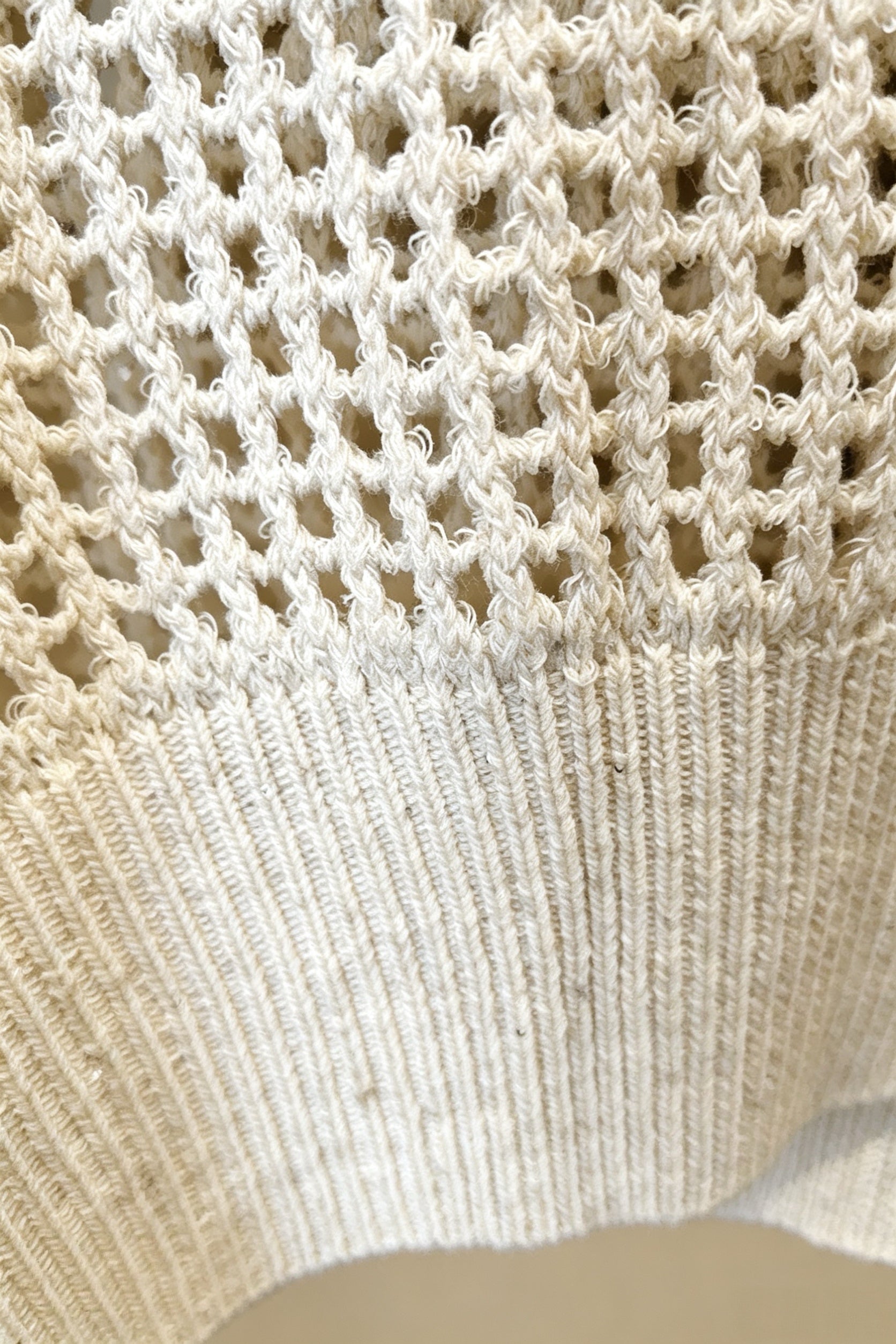 Top Tejido Calado Blanco Sin Mangas, Transpirable para Capas y Vacaciones